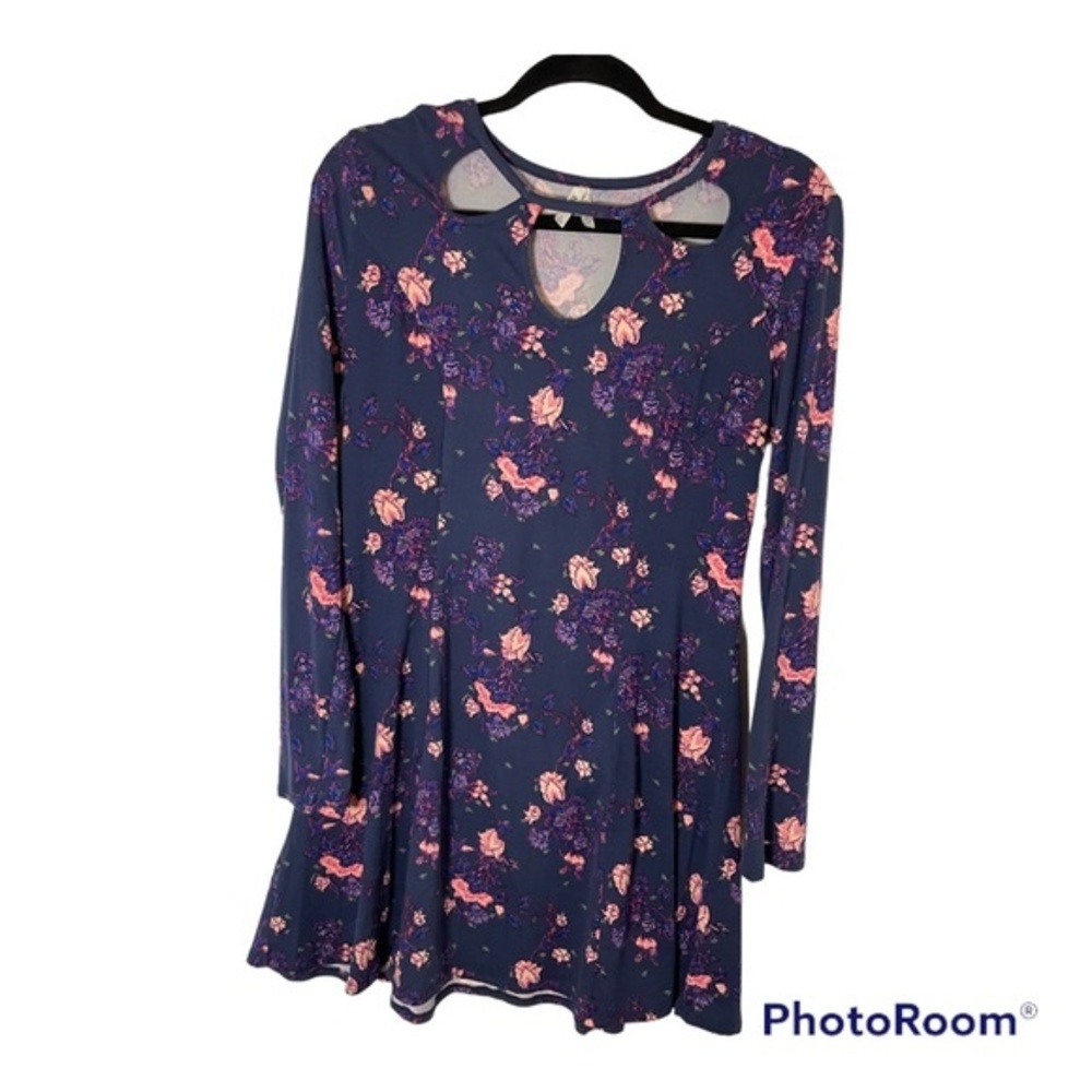Juniors Mudd Long Sleeve Dress Size Large